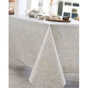 Nydel Nappe en coton enduit acrylique gris 160x250 cm