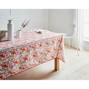 Nydel Nappe en coton enduit PVC blanc 160x250 cm