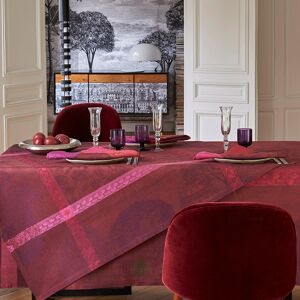 Le Jacquard Français Nappe en lin opera 175 x 320 Rouge 320x0x175cm