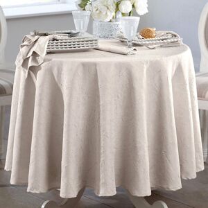 Becquet Nappe ovale beige 180x235 en polyester