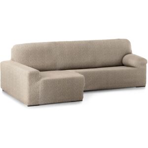 Eysa Housse de canapé en L gauche extensible taupe 250 - 360 cm