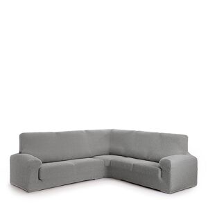 Eysa Housse de canapé en coin 3+1 places gris clair 450 cm Gris 450x120x450cm