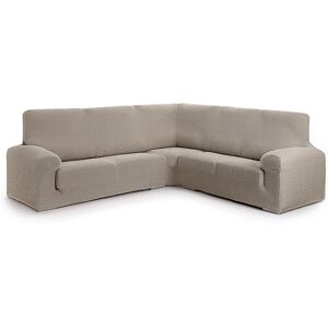 Eysa Housse de canapé en coin 3+1 places taupe 450 cm Taupe 450x120x450cm