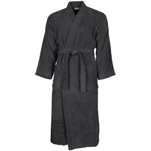 Sensei Maison Peignoir col kimono en coton Anthracite XL