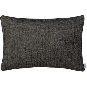 Alexandre Turpault Housse de coussin en lin et velour noir et beige 40x60 Noir 60x60x40cm