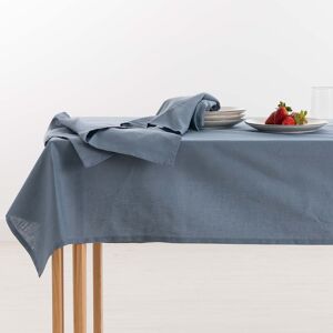 Muare Home Nappe en lin Bleu 250x150 - Publicité