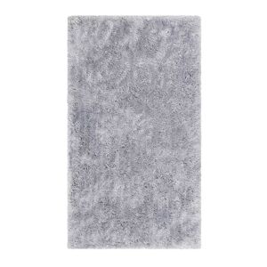 Homie Living Tapis de bain microfibre antiderapant gris clair 70x120