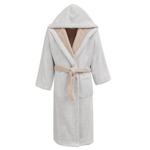 Sensei Maison Peignoir à capuche double face éponge zéro tw blanc XL