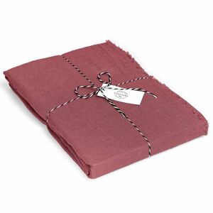 Decoclico Nappe en chanvre lavé Rouge 170x0x250cm