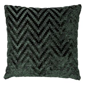 Hoii Coussin vert en velours 45x45 cm avec motif Vert 45x15x45cm