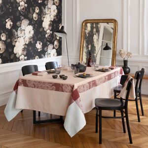 Le Jacquard Français Nappe en coton dragee 175 x 175 Rose 175x0x175cm