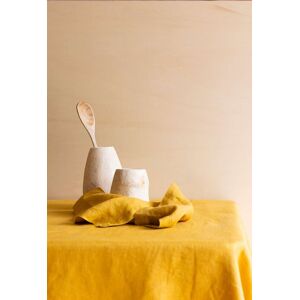 Gabrielle Paris Nappe en lin lavé jaune 175x250 Jaune 250x1x175cm