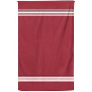 Maison Jean-Vier Drap de bain coton bio Bordeaux 100x150 cm