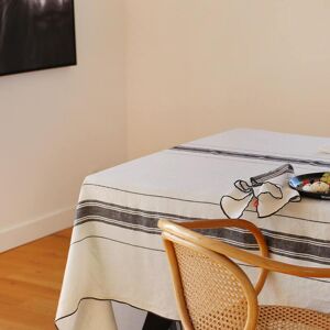 Maison Jean-Vier Nappe lin Blanc 160x300 cm