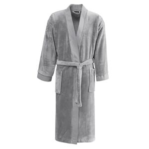 Sensei Maison Peignoir kimono mixte polaire chaud gris perle S Gris 1x1x1cm