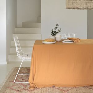 Maison d'été Nappe gaze de de coton épices 180X350 CM