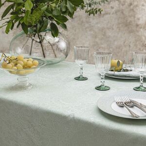 Garnier Thiebaut Chemin de table pur coton vert 55X180