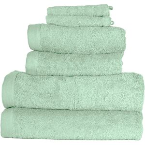 Sensei Maison Ensemble de bain 6 pièces en coton Menthe