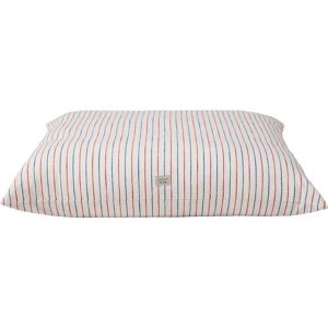 Coussin bleu en coton organique H75x94cm