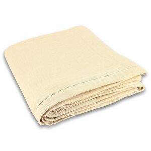 Nappe en coton beige 170x300cm Beige 170x1x300cm