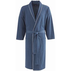 Sensei Maison Robe de chambre chambray homme bleu nuit L