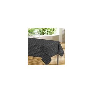 Serviettes de table Nappes, Sets de table Douceur d intérieur MODERNA Noir 140x240 cm