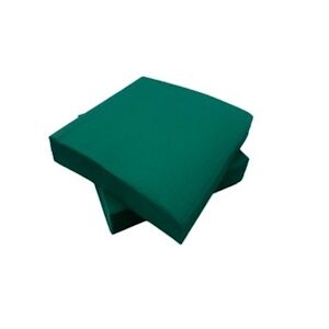 ART Serviettes de table airlaid - couleur vert foncé - 40 x 40 cm - x 800 - DSTOCK60
