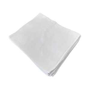 Lot de 12 petites serviettes de bain 30x50, 450g, fils 16/1, blanc, 100% coton