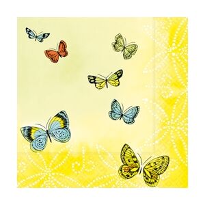 Papstar Serviettes, 3 plis pliage 1/4 33 cm x 33 cm 