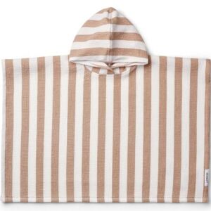 Liewood Poncho de bain Paco rayé White tuscany rose (3-4 ans) - Publicité