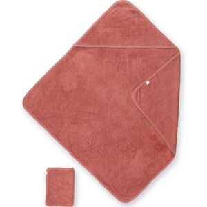 Bemini Cape de bain gant rouge redwood 75 x 75 cm