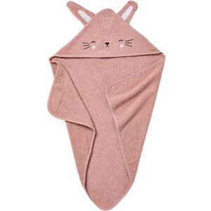 Babycalin Cape de bain lapin rose (70 x 70 cm) - Publicité