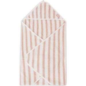 Jollein Cape de bain Stripe Terry Wild Rose (75 x 75 cm) - Publicité