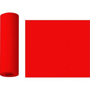 Firplast Chemin de table voie sèche rouge 0.40X10M (X4) Firplast