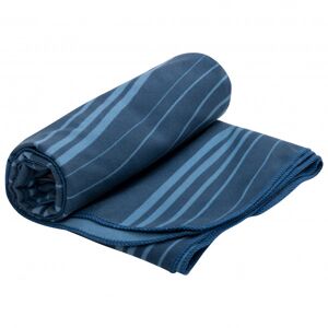Sea to Summit - DryLite Towel - Serviette microfibre taille 100 x 50 cm - M, atlantic - Publicité