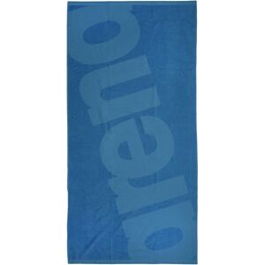 Arena - Beach Towel Logo II - Serviette de plage taille 180 x 90 cm, bleu - Publicité