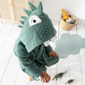 Peignoir de bain deguisement enfant dinosaure eponge coton - 340g/m² - 6/8 Ans - Vert - Colombine Des PetitsRoarrrrr meme pas peur de se deguiser en dinosaure a l'heure du bain avec ce peignoir a capuche signe Colombine des Petits®. Amusant, doux, resista