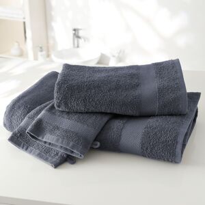 Blancheporte Éponge coton - 350g/m² - Blancheporte Gris Lot de 2 gants