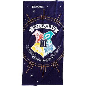 Drap de plage Harry Potter® personnalise eponge velours coton - 360g/m2 - Harry Potter Bleu Drap de plage : 75x150cm