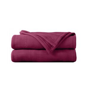 Couverture polaire Thermotec® qualite luxe 450g/m2 - Couverture 1 Personne : 180x200 Cm - Violet - OursonCette couverture Ourson® tres chaude est d'une infinie douceur associee au confort de son traitement antiboulochage.Couverture 1 personne : 180x200 cm