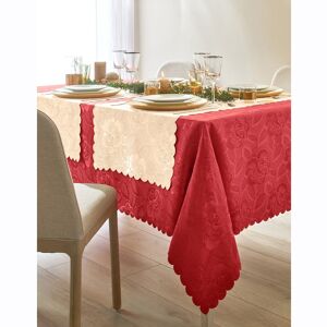 Blancheporte Nappe jacquard damassé - BlancheporteDresser une jolie table commence par une jolie nappe... celle-ci en jacquard damassé, est la reine des nappes !Chemin de table : 50x150cmOrange