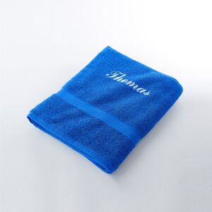 Blancheporte Serviette eponge personnalisable confort moelleux - Colombine Bleu Drap de bain : 90x150cm