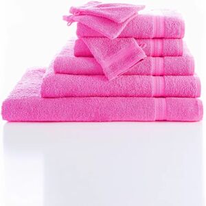 Blancheporte Eponge unie 420 g/m2 confort moelleux - Colombine Rose Drap de bain : 90x150cm