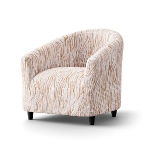 Housse microfibre bi-extensible imprime vague speciale fauteuil cabriolet - BlancheporteA l'aide de cette housse a l'imprime vagues, actualiser le style de votre fauteuil cabriolet deviendra un veritable jeu d'enfants !Housse fauteuil cabrioletBeige