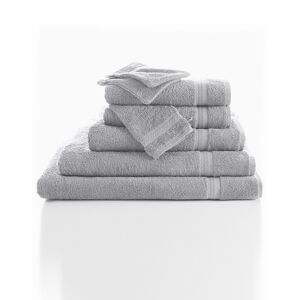 Blancheporte Eponge unie 420 g/m2 confort moelleux - Colombine Gris Lot de 2 serviettes : 50x100cm