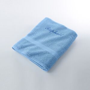 Blancheporte Serviette eponge personnalisable confort moelleux - Colombine Bleu Drap de bain : 90x150cm