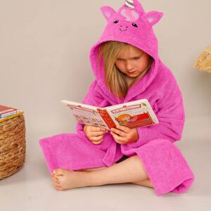 Peignoir de bain enfant licorne a capuche eponge coton - 340 g/m² - 2/4 Ans - Rose - Colombine Des PetitsVoila l'heure du bain ou de se deguiser ? Et pourquoi pas les deux, avec ce superbe peignoir a capuche en coton tout doux qualite Colombine des Petits