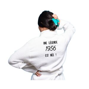 Cadeaux.com Peignoir message femme nee en 1956