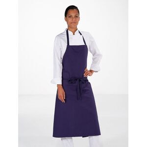 Mylookpro Tablier service 100% coton bleu marine sans poche VALET