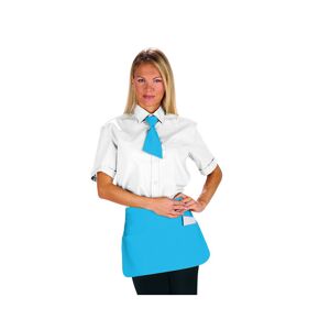 ISACCO Tablier de  taille style Pub Turquoise